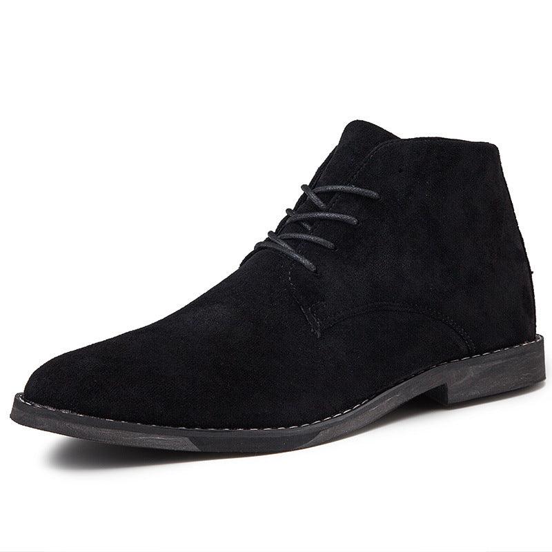 Męska - Klasyczne buty - Skórzane - Elegancki styl - Idealne na każdą okazję