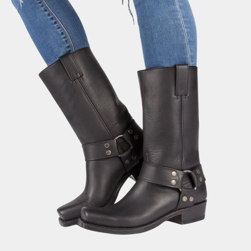 Damska - Buty kowbojskie - Wytrzymałe - Styl vintage