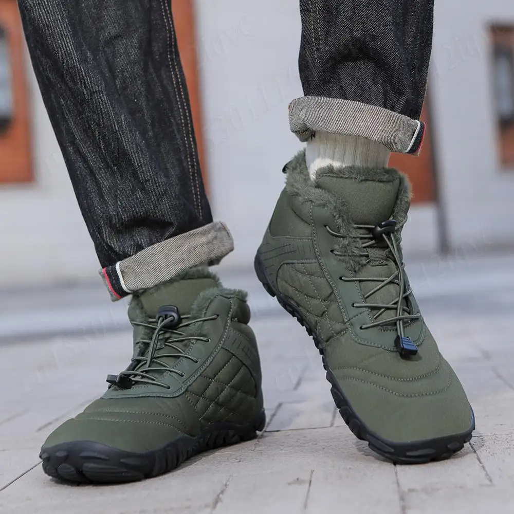 Męska - Buty zimowe - Wodoodporne, wygodne i stylowe - Idealne na zimowe przygody
