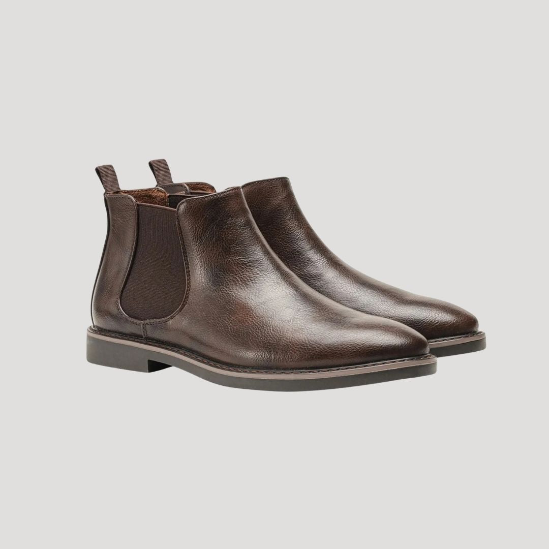 Męska - Buty Chelsea - Wodoodporna skóra - Styl zimowy - Modne i komfortowe