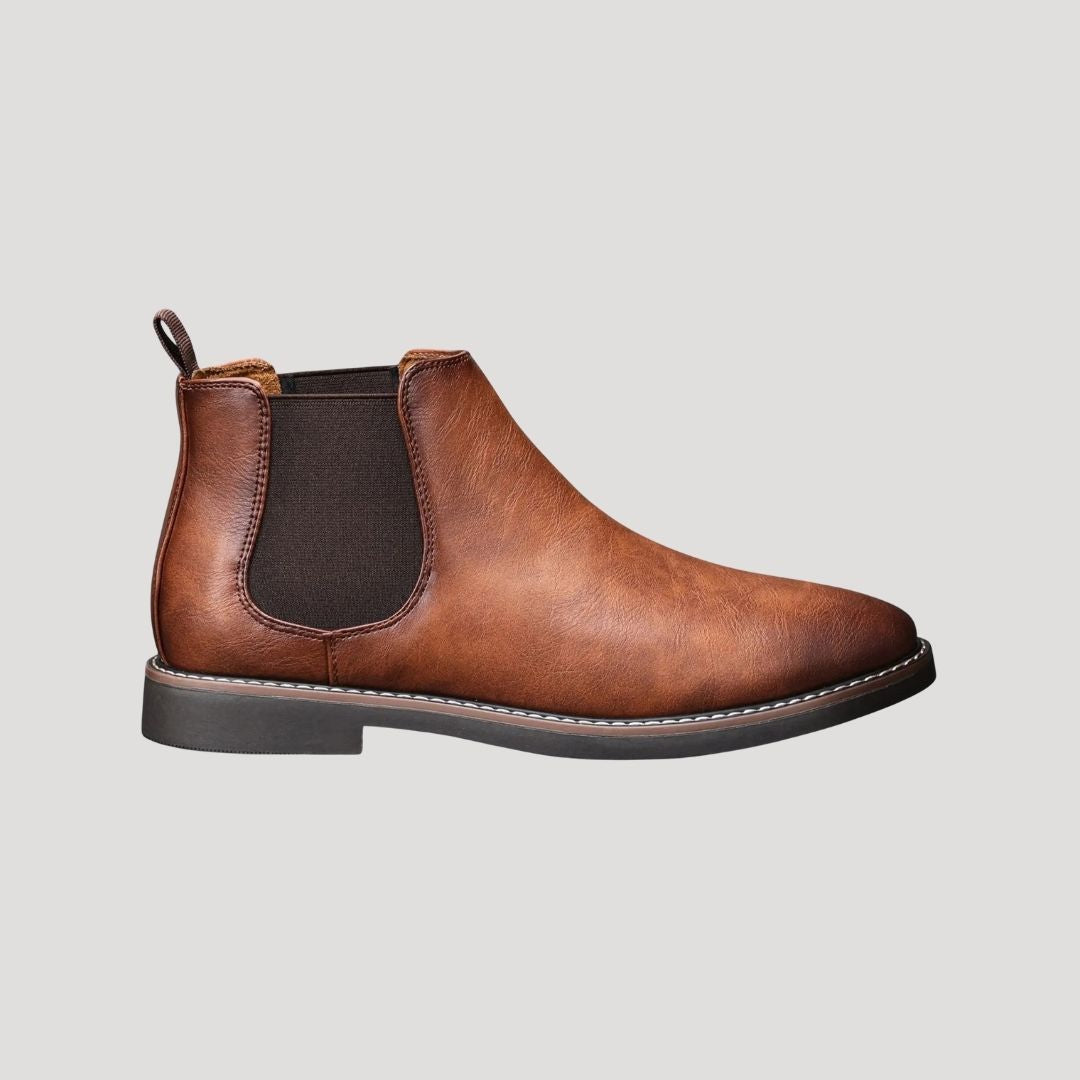 Męska - Buty Chelsea - Wodoodporna skóra - Styl zimowy - Modne i komfortowe
