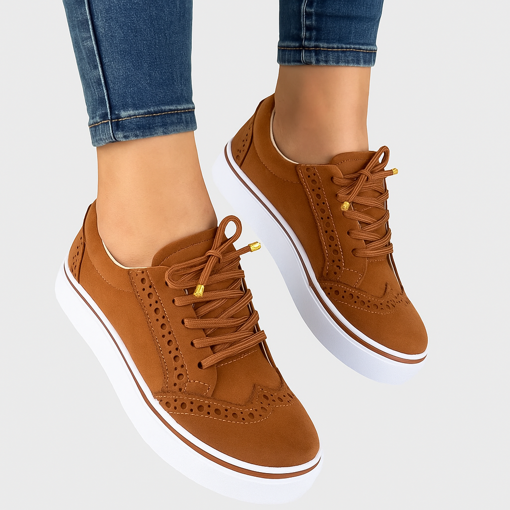 Damska - Buty do biegania - Skóra - Lekkie, Oddychające - Idealne do codziennego fitnessu i aktywności