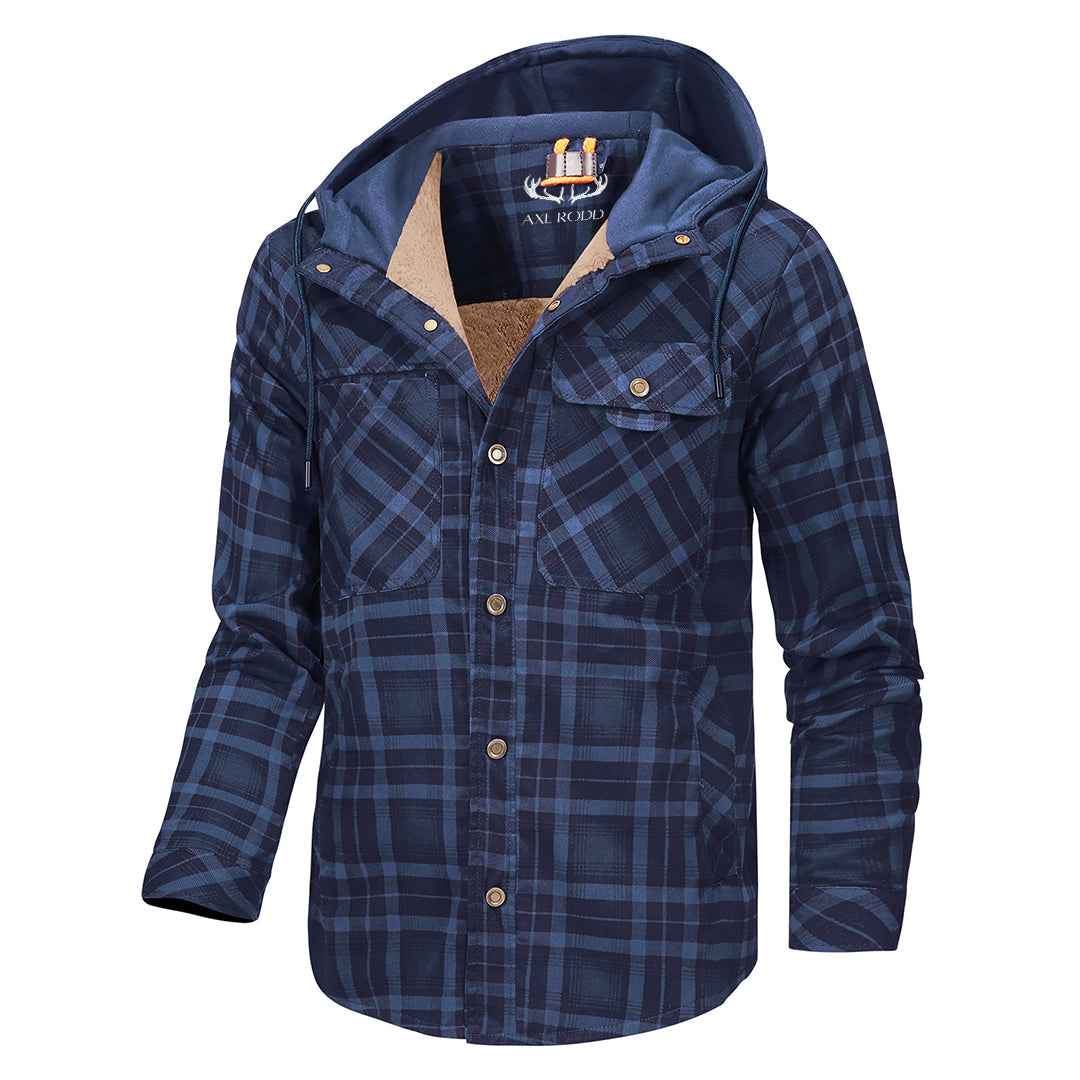 Męska - Bluza z kapturem - Bawełna - Wygodna odzież codzienna - Stylowa bluza na każdą okazję