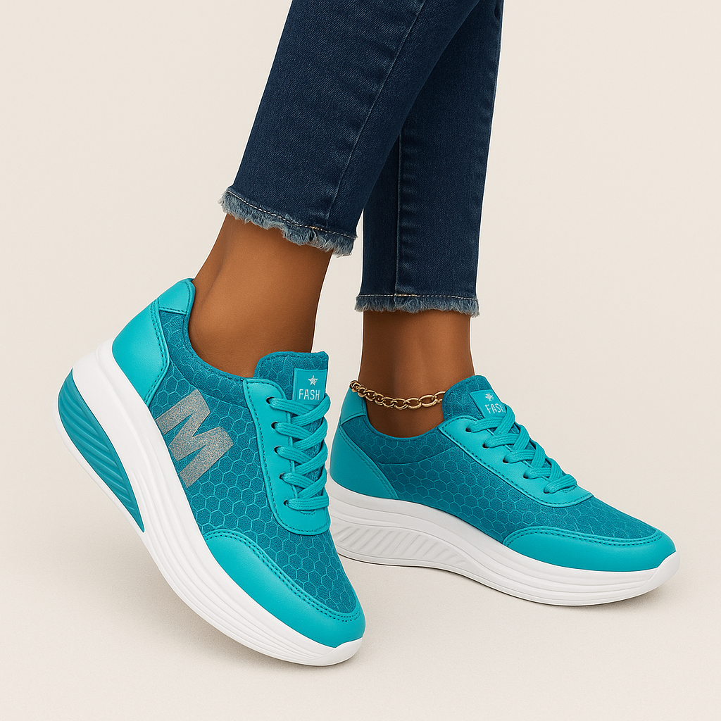 Damska - Buty na co dzień - Oddychających materiałów - Wygodny i stylowy design - Idealne do noszenia przez cały dzień
