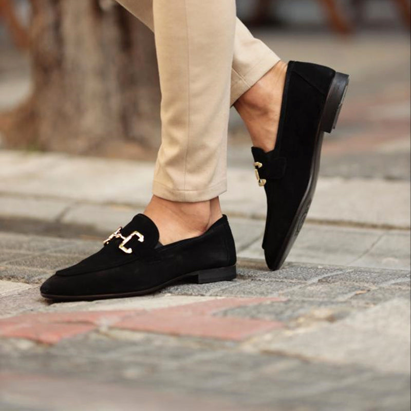Męska - Buty wsuwane - Wygodne i stylowe - Idealne do casualowych stylizacji