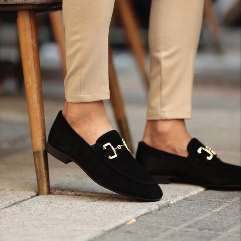 Męska - Buty wsuwane - Wygodne i stylowe - Idealne do casualowych stylizacji