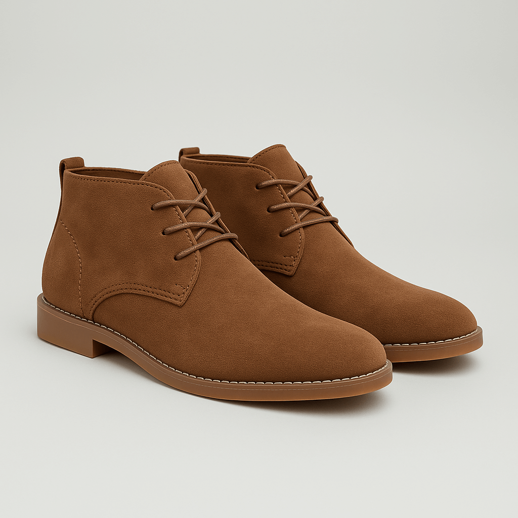 Męska - Klasyczne buty - Skórzane - Elegancki styl - Idealne na każdą okazję