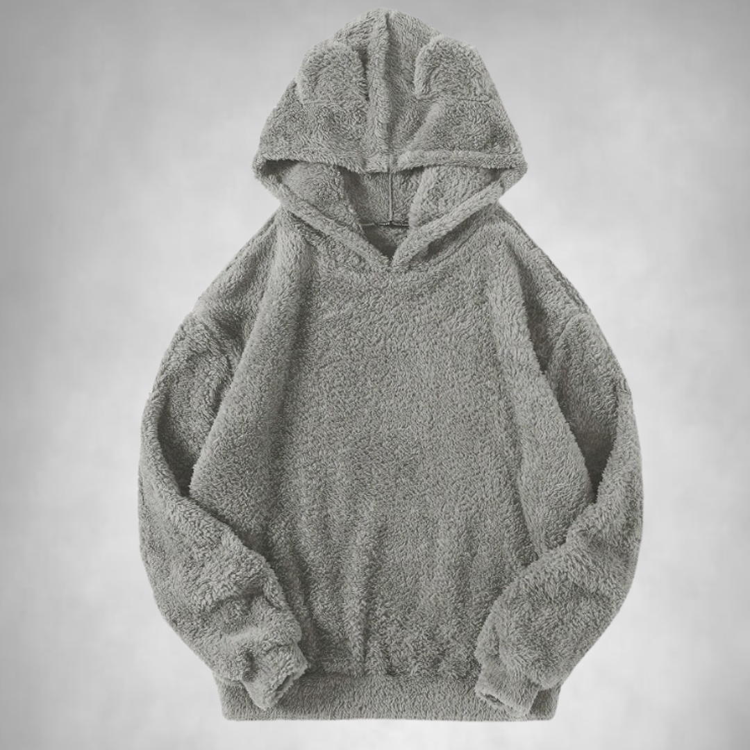 Męska - Bluza polarowa Teddy - Przytulny styl i komfort - Idealna na chłodne dni