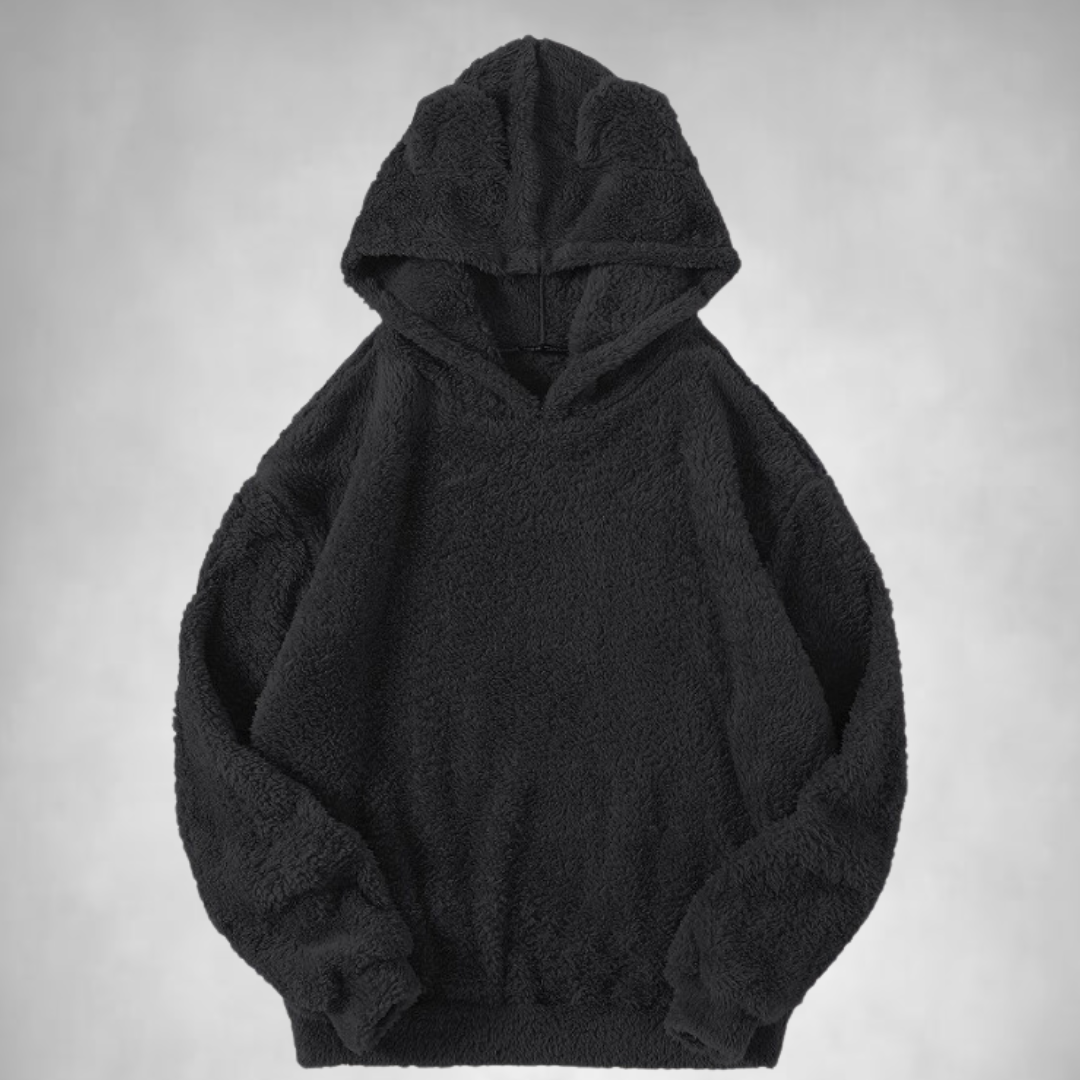 Męska - Bluza polarowa Teddy - Przytulny styl i komfort - Idealna na chłodne dni