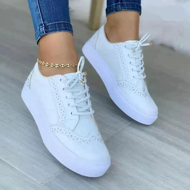 Damska - Buty do biegania - Skóra - Lekkie, Oddychające - Idealne do codziennego fitnessu i aktywności