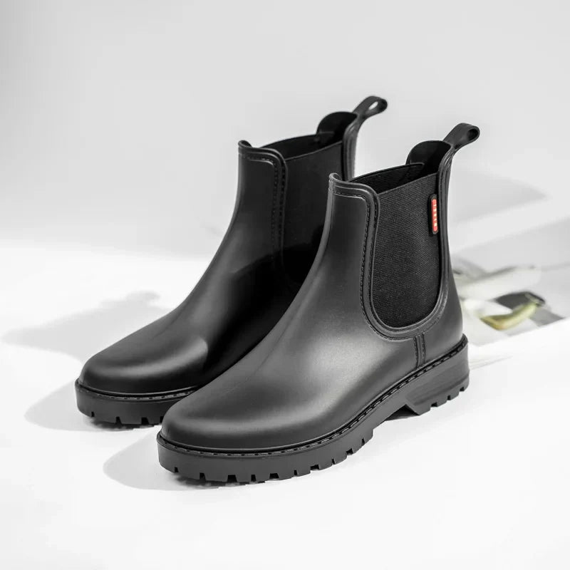 Damska - Buty Chelsea - Wodoodporne, antypoślizgowe - Idealne na deszczowe dni