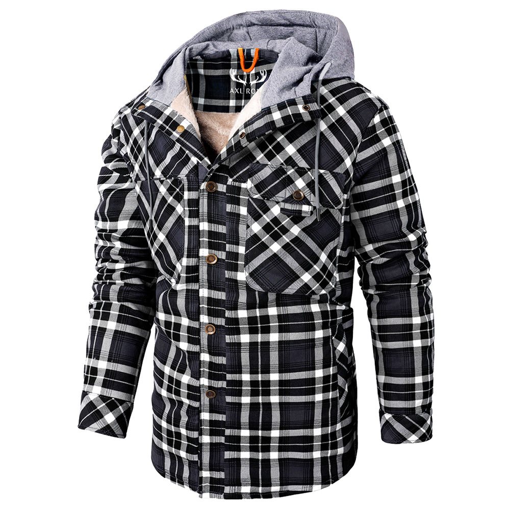 Męska - Bluza z kapturem - Bawełna - Wygodna odzież codzienna - Stylowa bluza na każdą okazję