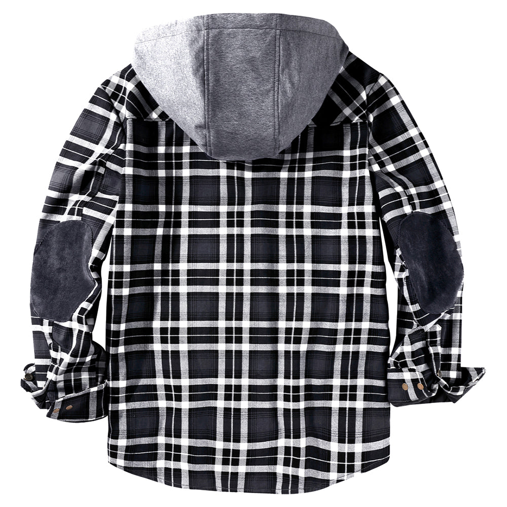 Męska - Bluza z kapturem - Bawełna - Wygodna odzież codzienna - Stylowa bluza na każdą okazję