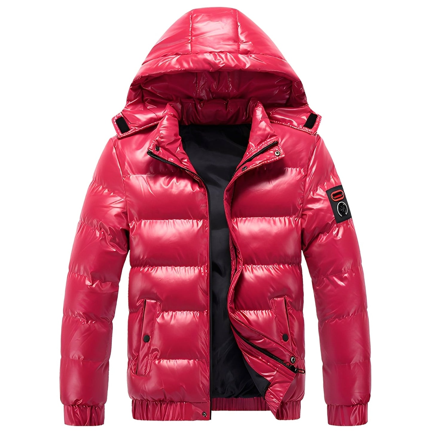 Męska - Stylowa ocieplana kurtka - Odporna na warunki atmosferyczne - Wytrzymała konstrukcja