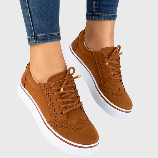 Damska - Buty do biegania - Skóra - Lekkie, Oddychające - Idealne do codziennego fitnessu i aktywności