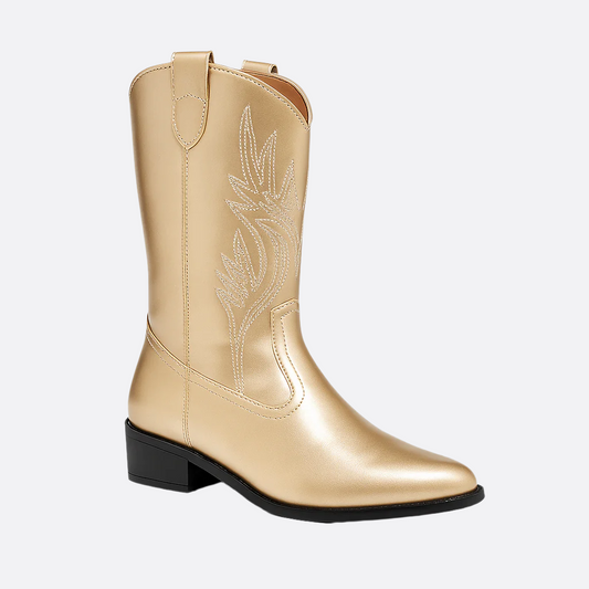 Damska - Buty kowbojskie - Miękkie i wygodne - Stylowe obuwie na każdą okazję