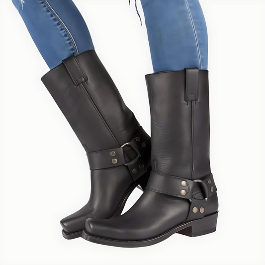 Damska - Buty kowbojskie - Wytrzymałe - Styl vintage