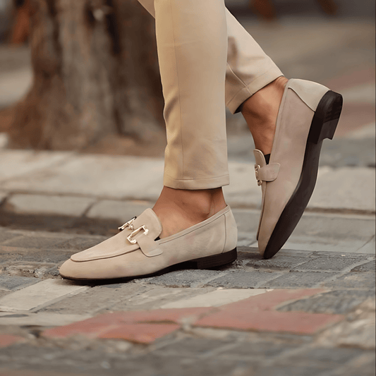 Męska - Buty wsuwane - Wygodne i stylowe - Idealne do casualowych stylizacji