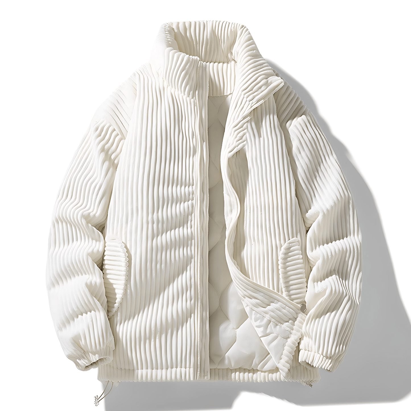 Męska - Sztruksowa kurtka - Wytrzymałego materiału - Miękki design - Idealny do noszenia na co dzień