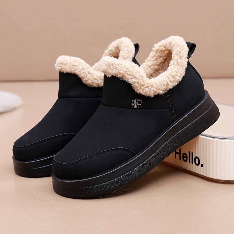 Damska - Buty zimowe - Podszewką ze skóry jagnięcej - Komfort i styl na każdą zimową przygodę