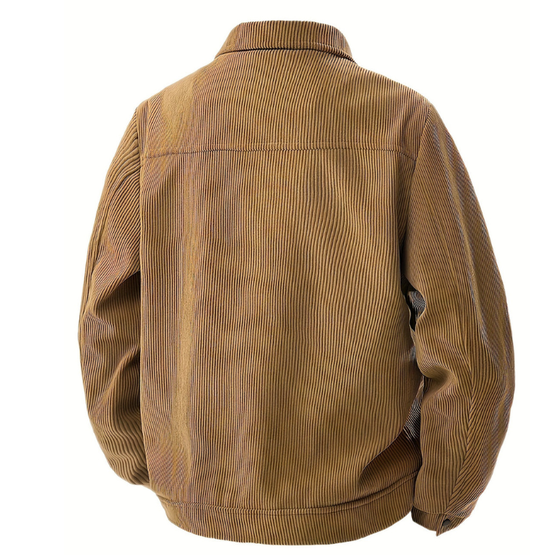 Męska - Klasyczna zimowa kurtka cargo - Funkcjonalny design i komfort - Idealna na chłodne dni